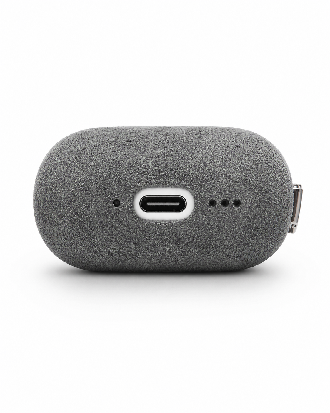 Zamszowe Etui Ochronne do Apple AirPods 4 / 4 ANC - obrazek 5