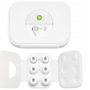 Oryginalne GUMKI NAKŁADKI DOUSZNE do APPLE AIRPODS PRO 2 generacji ZESTAW